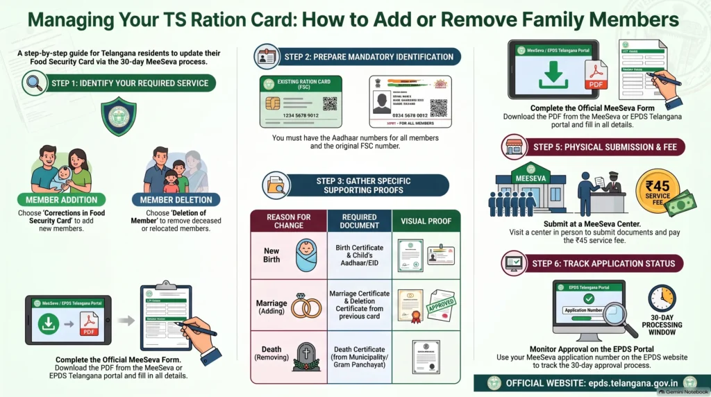 Managing Regional Ration Card Updates
